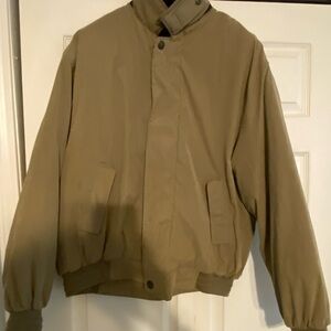 Men’s Dockers XL light weight tan jacket